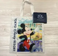 ディズニー　トートバッグ　ショッパー