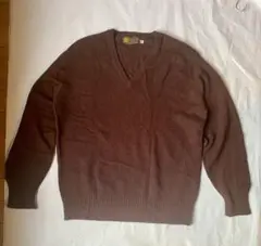 スコットランド製 ピュアカシミヤ100%ニットvintage