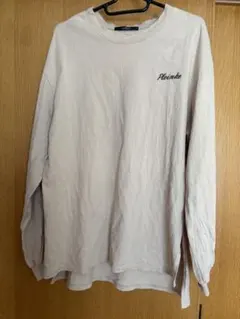 SUREVE バックプリント 長袖Tシャツ ベージュ