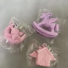 heihei ヘイヘイ ガチャガチャ 3点セット キーホルダー