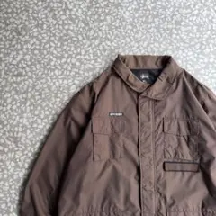 【希少XL、人気ブラウン】オールドステューシーM51東京チャプト古着ストリート