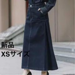 新品タグ付きMunich ミューニック 12ozデニムマキシスカート XSのサムネイル