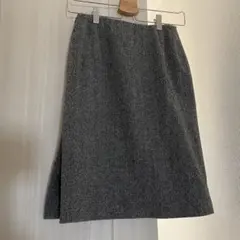 ◆◇美品◇◆QUEENS COURT クイーンズコート ひざ丈スリットスカート