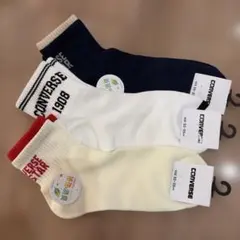 コンバース ソックス　レディース　ロゴ靴下　③