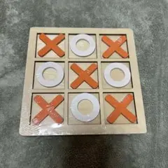 マルバツゲーム パズル 五目並べ 〇‪✕‬‪‪ゲーム 木製 モンテッソーリ