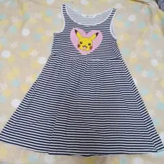 H&M ピカチュウ ノースリーブワンピース 122/128　120cm