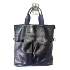 【COACH】F71722 A4収納可能　スムースレザー　サリバン　トートバッグ