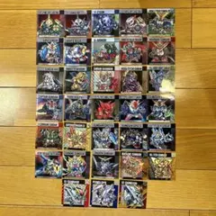 元祖SDガンダム スナックシールⅡ フルコンプリート 全33枚セット