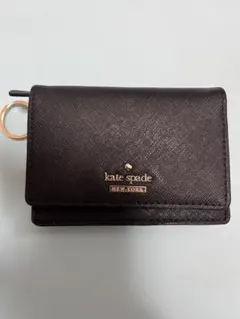 kate spade ブラック　パスケース