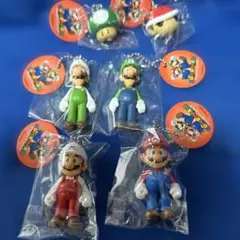 【新品未開封品】スーパーマリオ　マスコットフィギュア　6点セット