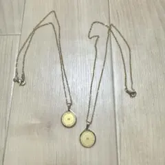 MARTEE ペア コインネックレス ゴールド2個セット（瓶なし）