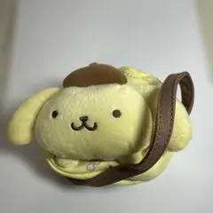 ポムポムプリン 立体ぬいぐるみポーチ 小物入れ 15cm *12cm