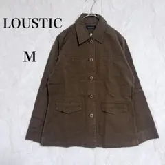 未使用 LOUSTIC ルスティック コットンブルゾン ジャケット ブラウン M