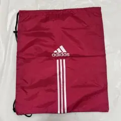 adidas ドローストリングバッグ ピンク