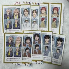 なにわ男子　証明写真