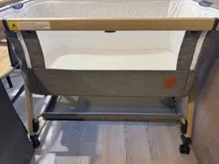 HZDMJベビーベッド 添い寝ベッド キャスター付きのサムネイル