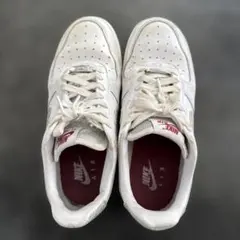 NIKE AIR FORCE 1 ホワイト シルバー ラメ