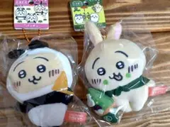 C*a様 ちいかわ ご当地マスコット(うさぎ) パンダ・抹茶ソフト◇東京、京都