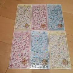 【正規品】ボンボンドロップシールミニ しずくちゃん ６枚セット