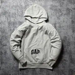 GAP ポケット刺繍ロゴ パーカー 生成り S