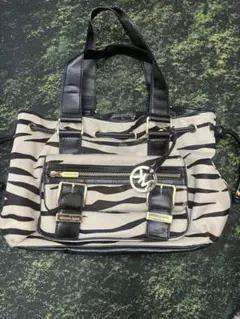 MICHAEL KORS マイケルコース ゼブラ柄 ハンドバッグ トートバッグのサムネイル