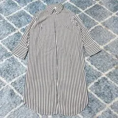 H&M シャツワンピース(L)体型カバー　痩身　美シルエット　大人カジュアル