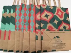 スターバックス紙袋　クリスマスバージョン　15枚セット