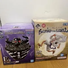 ワンピース　一番くじ ラストワン賞　ニカ　鬼ヶ島どんぶり　セット