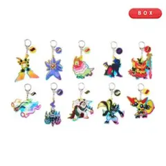 アクリルキーホルダーコレクション メガシンカポケモン＆メガストーン3