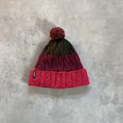 00s y2k patagonia wool cap ポンポン ニット帽