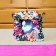 【美品】写真立て／クリスマス／コンパクトサイズのサムネイル