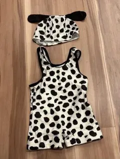 バースデイ ダルメシアン 水着 90cm 帽子セット スイムウェア 子供 ベビー