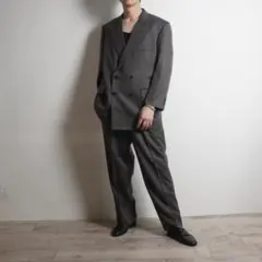 Hardy Cruee ダブルセットアップ チャコールブラウン/KW7