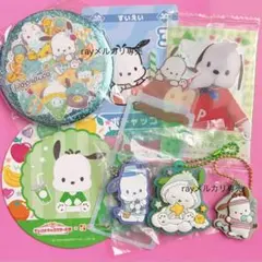 サンリオ　ポチャッコ　big缶バッジ　ラバマスグミ　キーホルダー　トレカ　新品