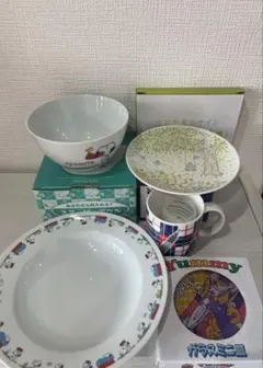 スヌーピー　千と千尋の神隠し　パディントン　市川和美デザインお皿セット掘出限定品のサムネイル