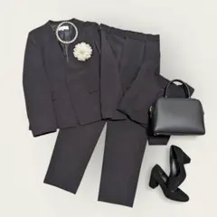 【3点セット】ロペピクニック 360°ウルトラストレッチ スーツ 黒 40 L