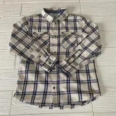 H&M KIDS チェック柄 長袖シャツ 120