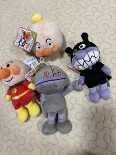 アンパンマン ぬいぐるみ 4体セット