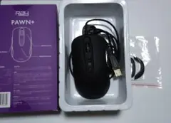 マウス PAWN+ RM-3360LR 光学式 /有線 /9ボタン /USBのサムネイル