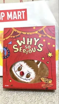 POPMART WHY SO SERIOUS LABUBU キャンディポーチ