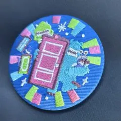 ディズニー 刺繍缶バッジ モンスターズ・インク