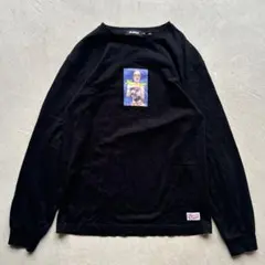 00s XLARGE black M ロンt エクストララージ y2k