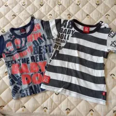 美品 ベビードール ミッキー Tシャツ 男の子