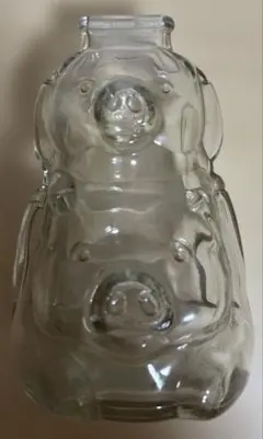 Anchor Hocking 貯金箱 豚 ガラス製 - メルカリ