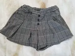 アプレレクール　チェック　ショートパンツ　100