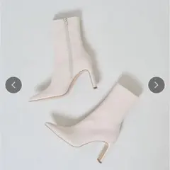 鈴木亜美さんブーツ XL 7cmヒール 鈴木亜美さんブーツ XL 7cmヒール 鈴木亜美さんニットブーツ M