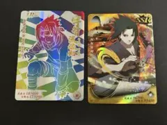 ナルト NARUTO うちはサスケSSR 海外カード - メルカリ