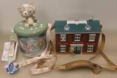 ディズニー　Duffy and Friendsとリ－ナベルのポップコーンバケット