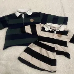 【お買い得】petit main 長袖　80 110 セット　兄妹　お揃い