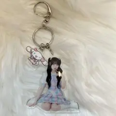 =LOVE 齋藤樹愛羅 シナモロール アクリルキーホルダー